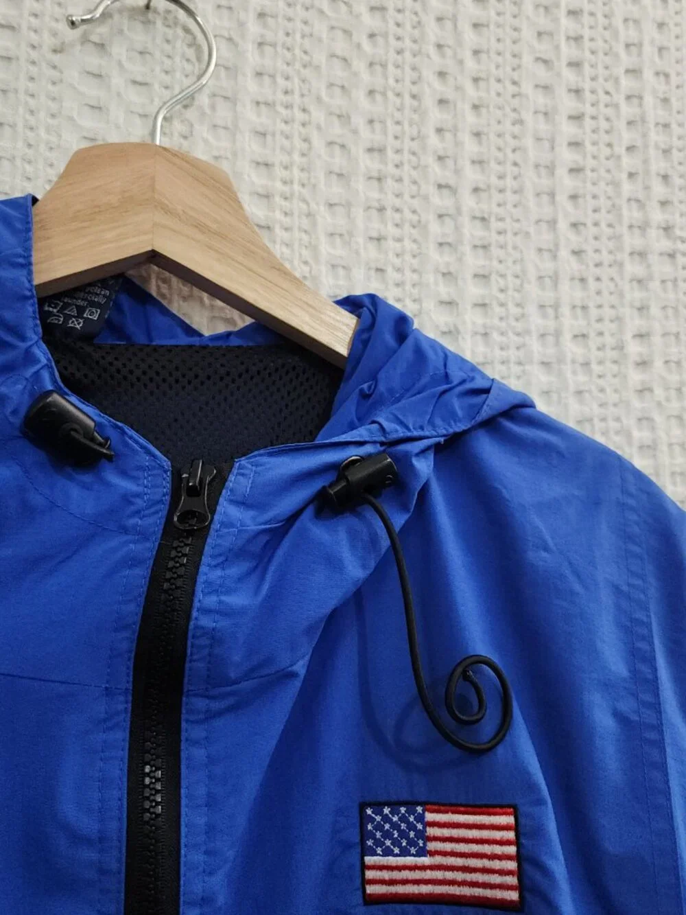 Vintage Vantage McKesson Sacramento Windbreaker Jacket XXL Blue Grunge